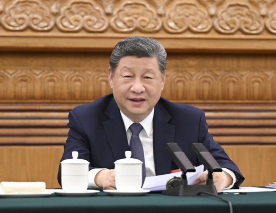 2026年3月5日，习近平总书记参加十四届全国人大四次会议江苏代表团审议。